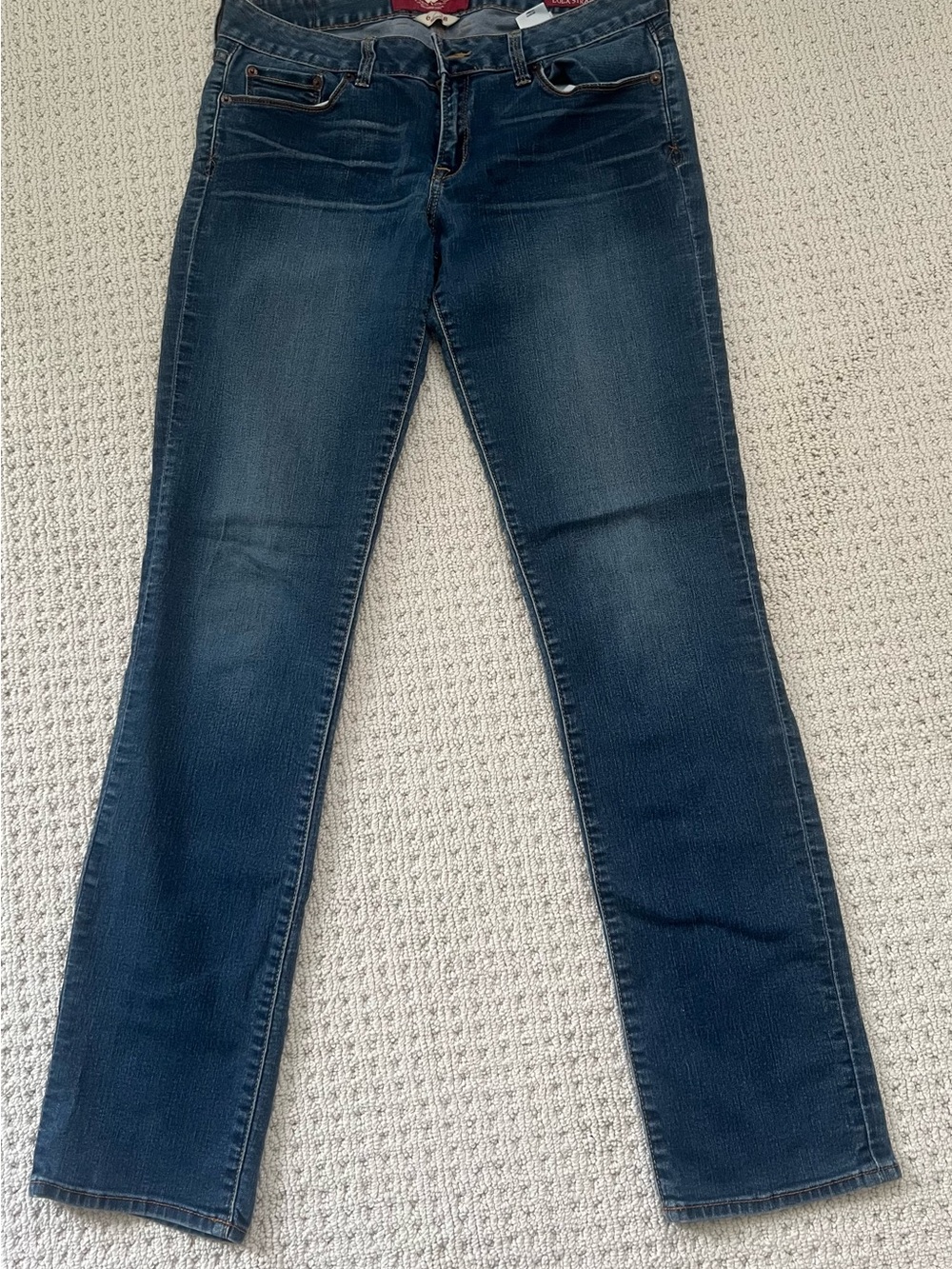 Lucky Brand Women's Dark Indigo Straight Leg Jeans